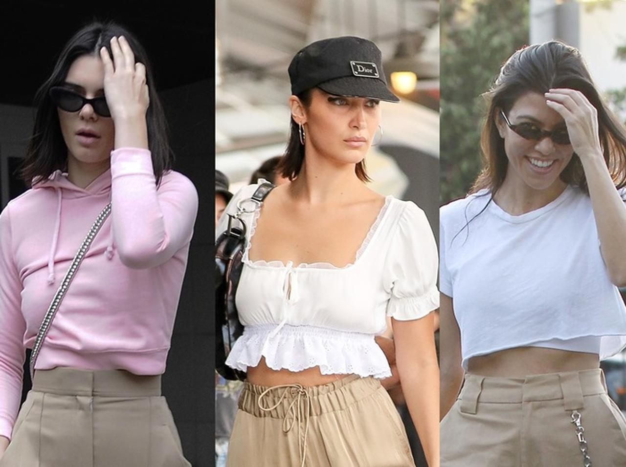 使える優秀アイテム！ベージュパンツの海外セレブのコーデを拝見