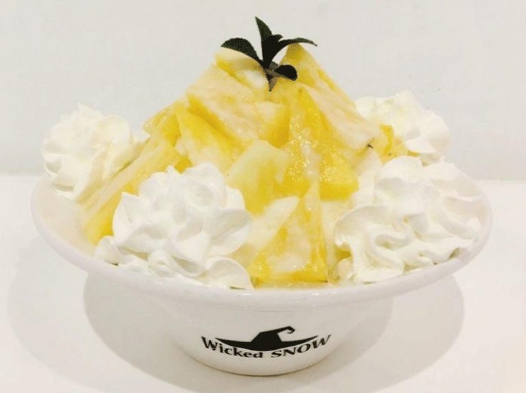 人気かき氷カフェより新商品「ウィキッドヨーグルトパイン」