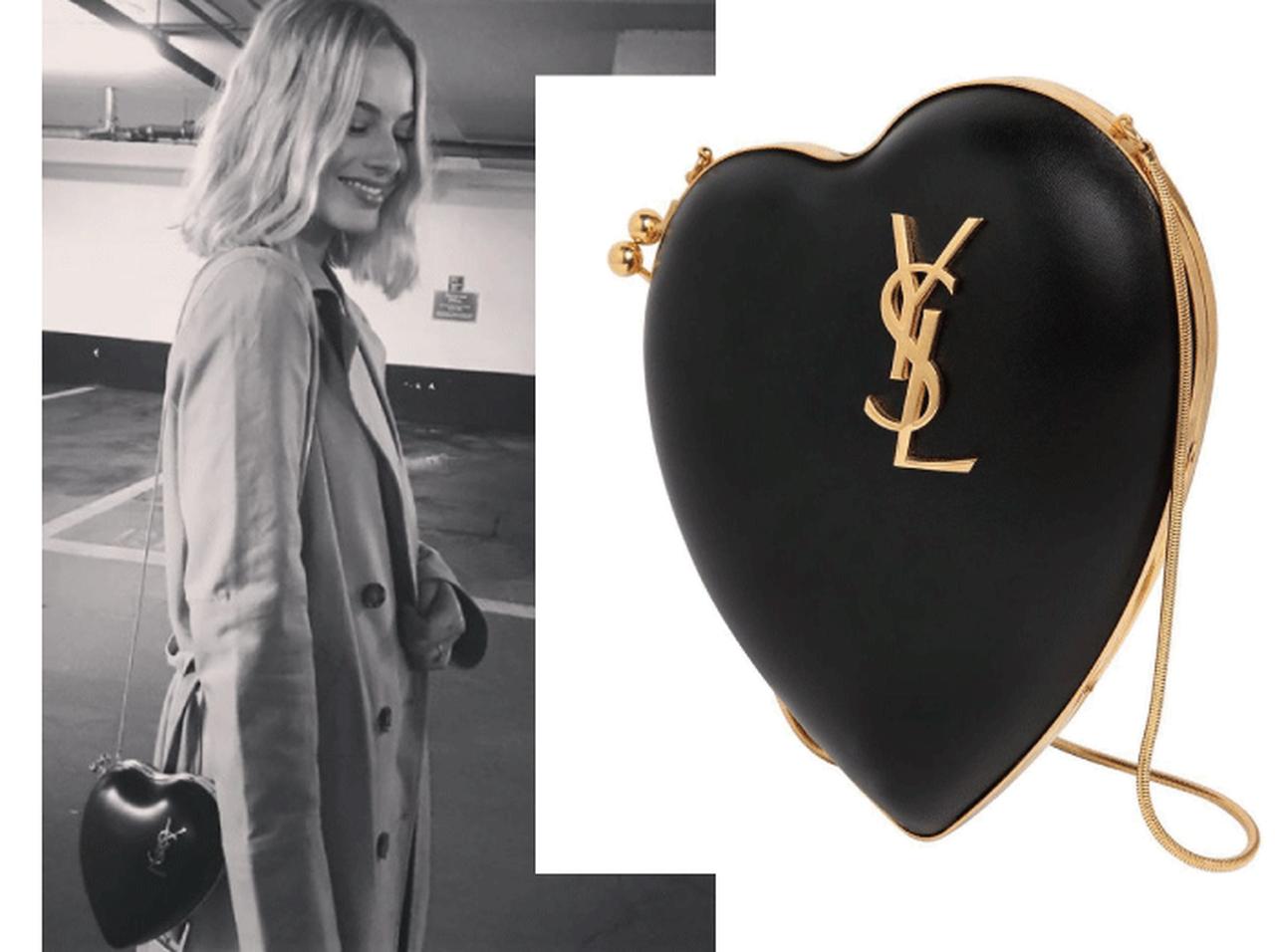 サンローランのハート型「LOVEバッグ」にセレブが夢中♡