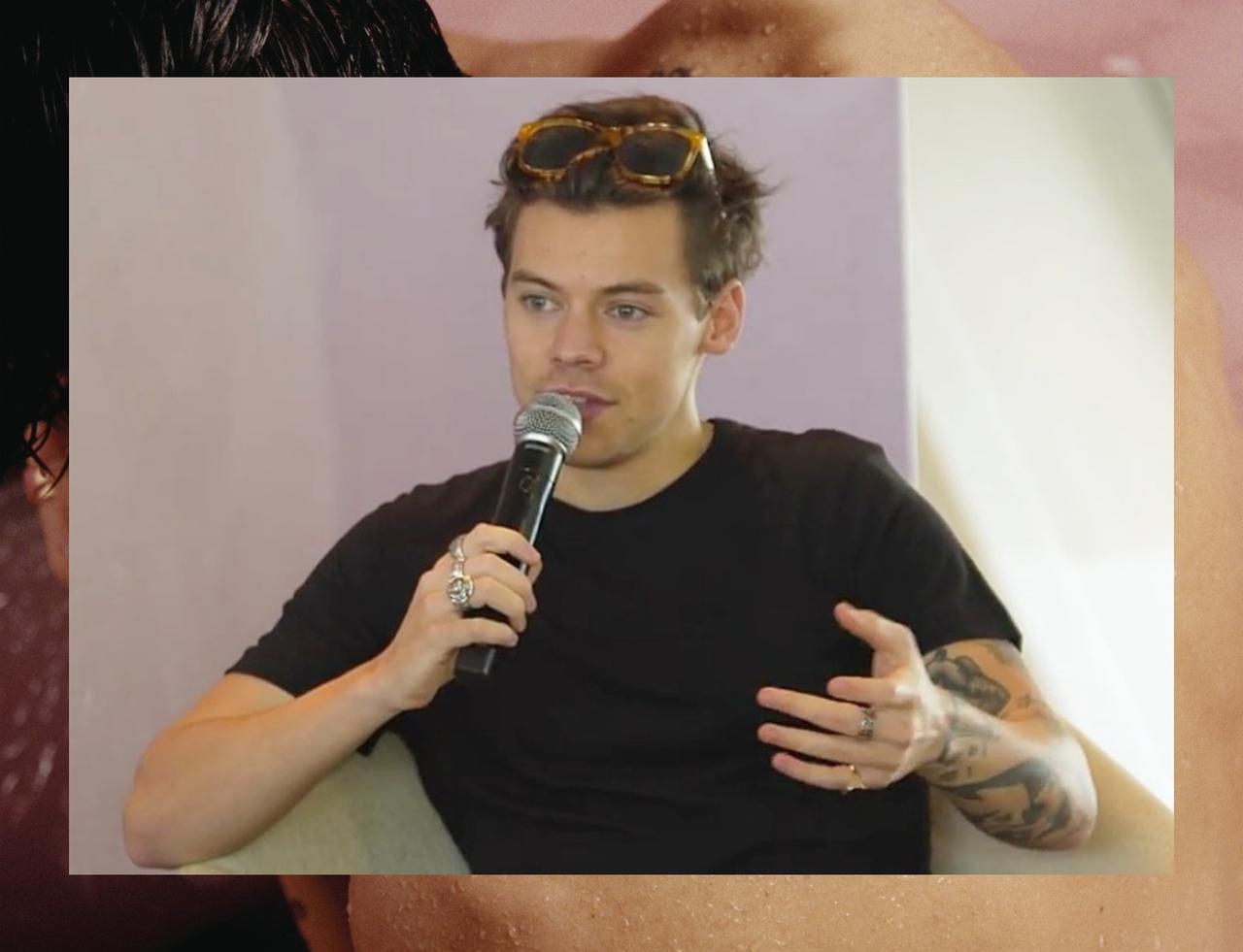 ハリー・スタイルズがツアーを語る、自分的No.1ソング、一番大事なコトetc.