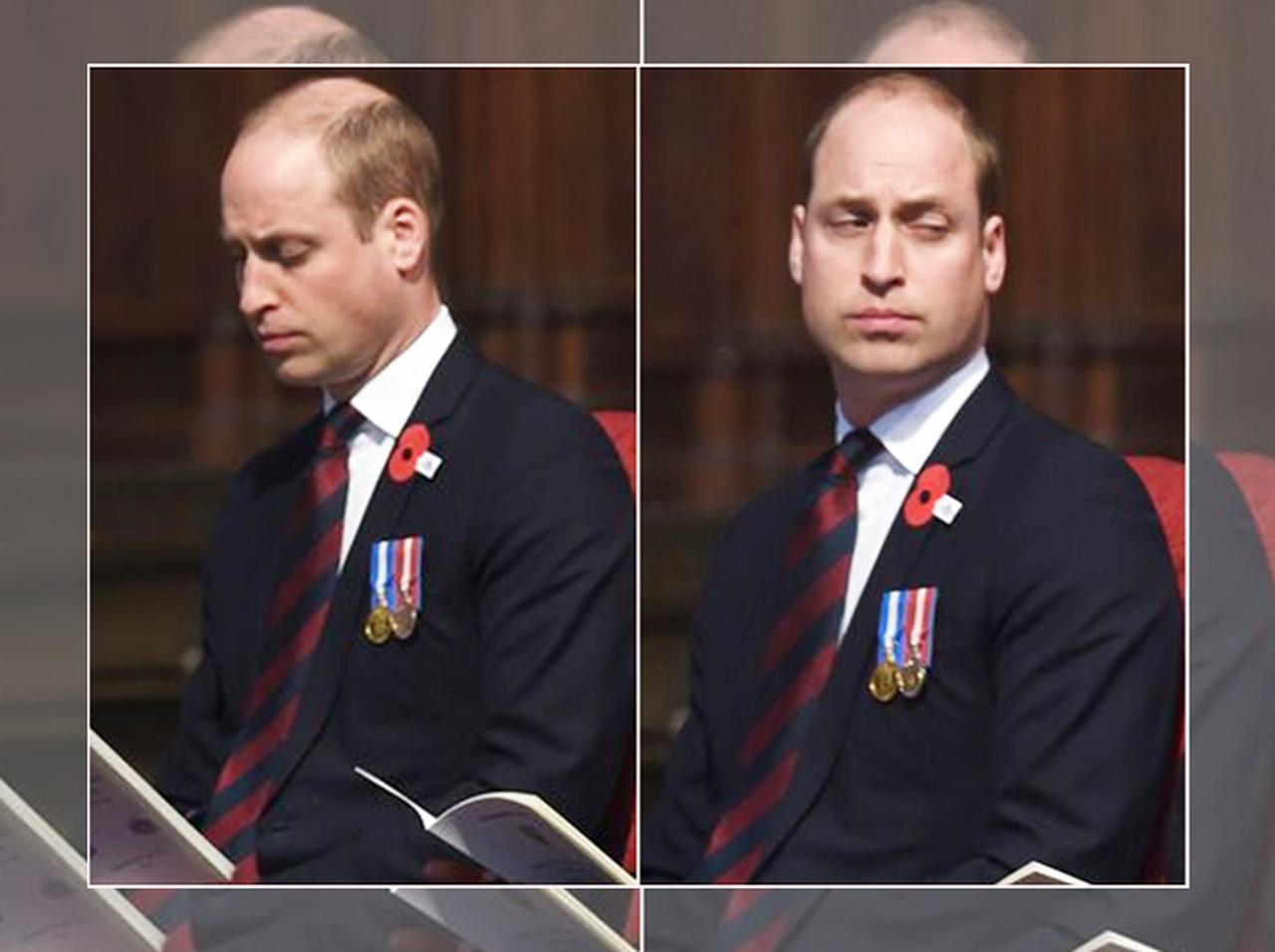 第3子誕生でお疲れ？ウィリアム王子が必死に睡魔と闘う姿に応援の声