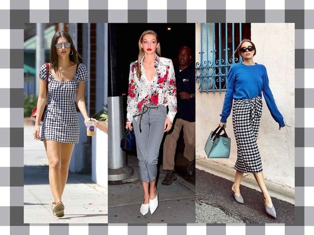 この春はギンガムチェックがアツい！海外セレブの着こなしをチェック