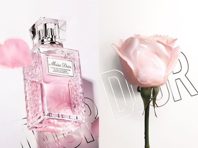 ミス ディオール、ローズが香る二層式のボディオイルが誕生♡