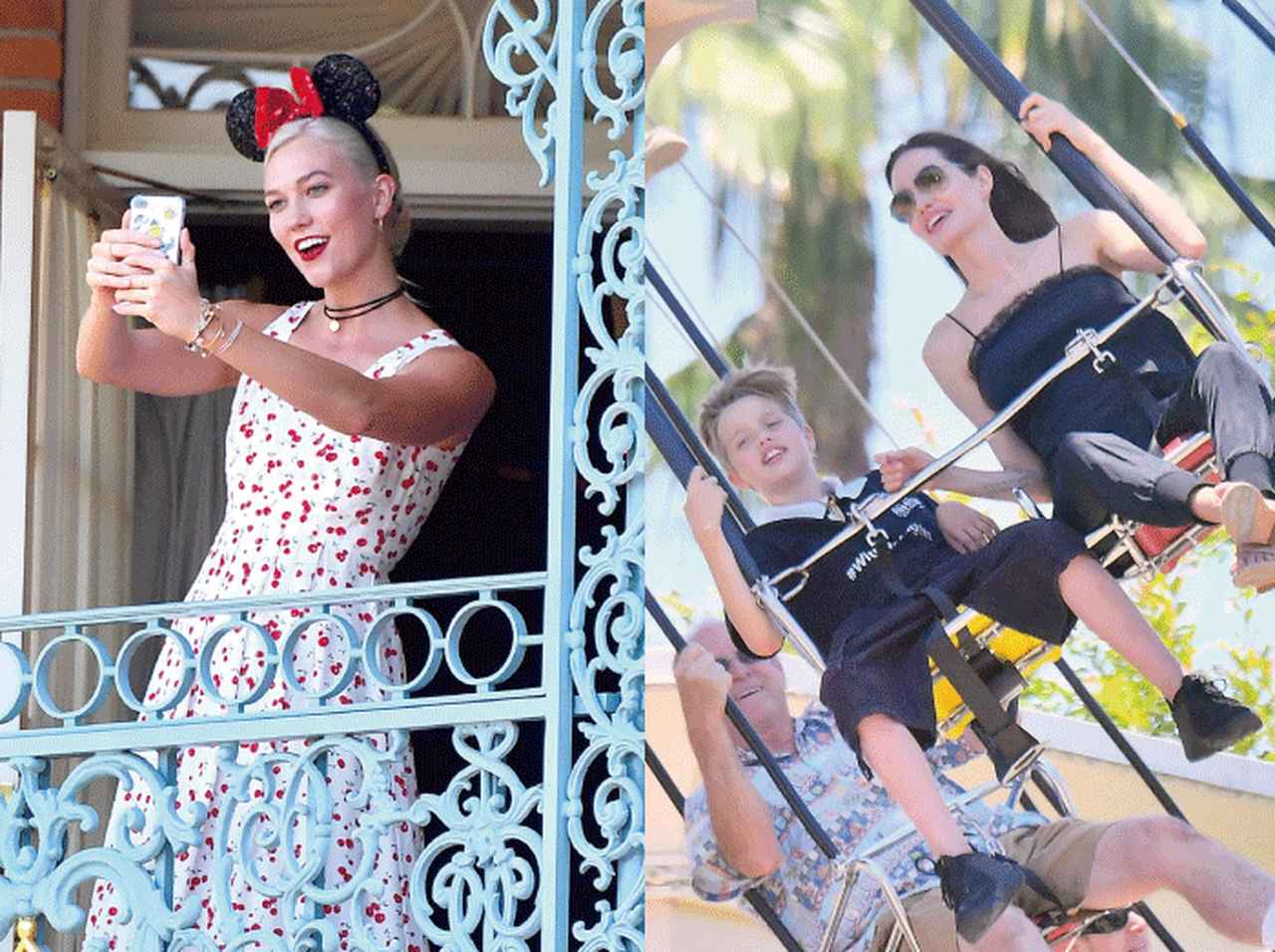 ディズニーランドにセレブがどんなファッションで行くか調査しました♡