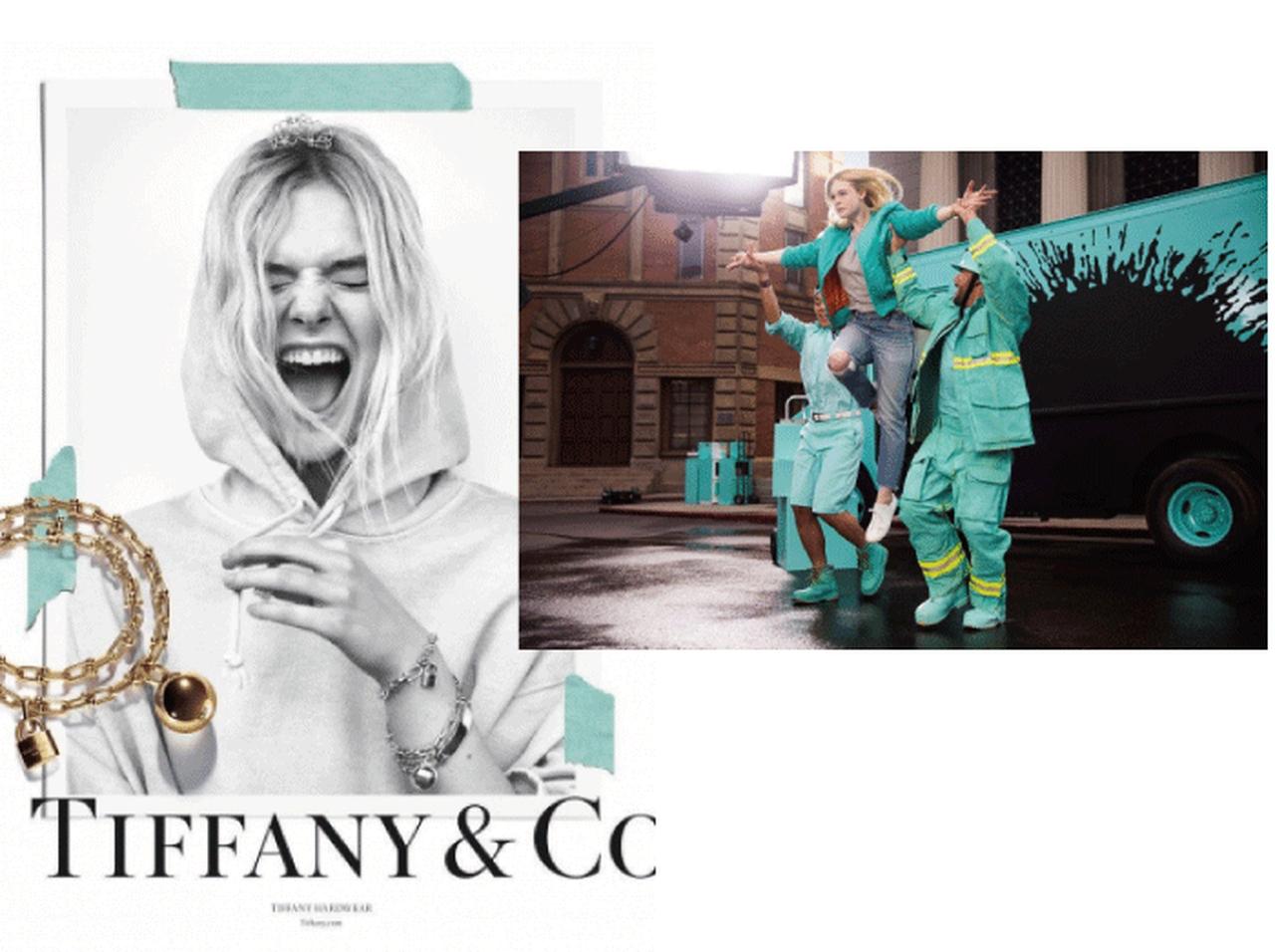 ティファニーのキャンペーンにエル・ファニングとエイサップ・ファーグが登場