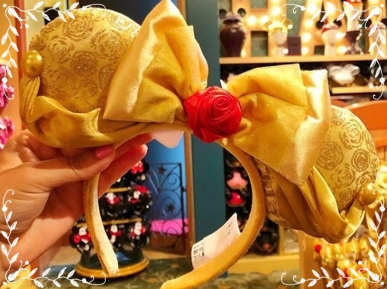 ディズニーランドの新アイテム「美女と野獣」版カチューシャが可愛い!