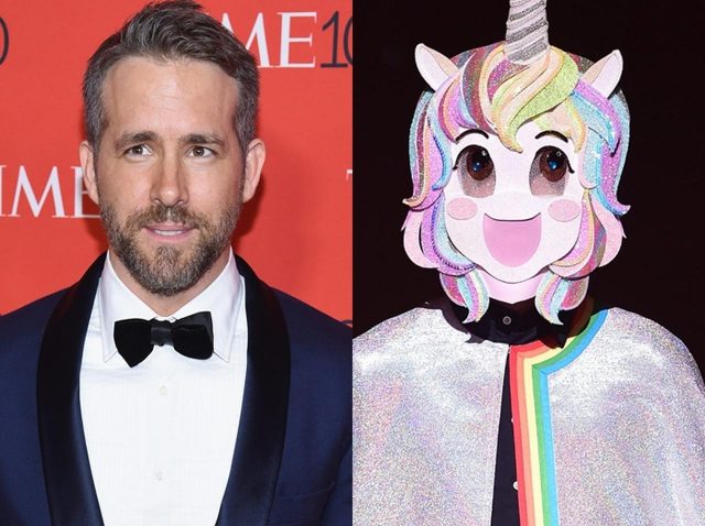 ライアン・レイノルズが「ユニコーン仮面」姿で熱唱する様子がシュールすぎる