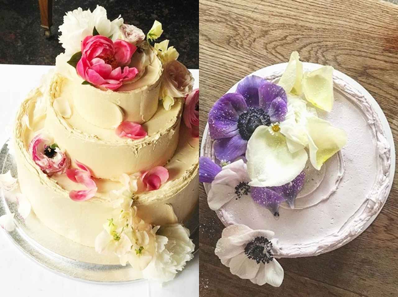 ロイヤルウェディングで注目のケーキ職人が作る「花スイーツ」が夢のよう