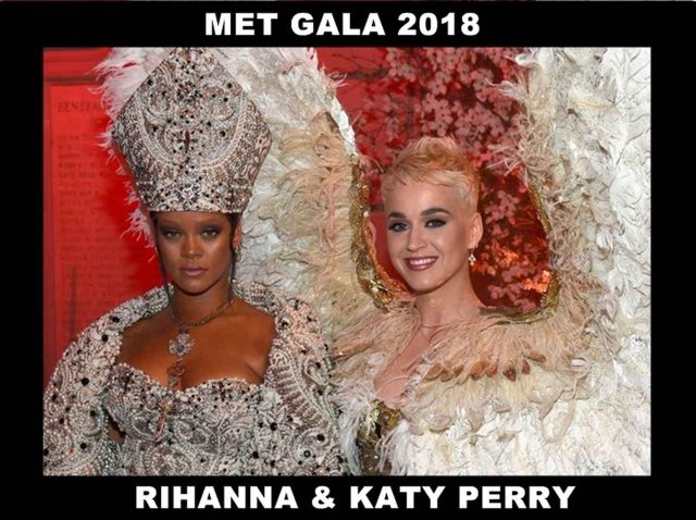 ケイティ・ペリー＆リアーナがファッションの祭典で「超本気」を出した結果