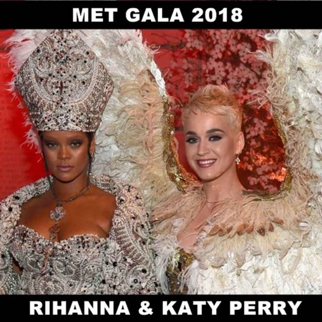 ケイティ・ペリー＆リアーナがファッションの祭典で「超本気」を出した結果