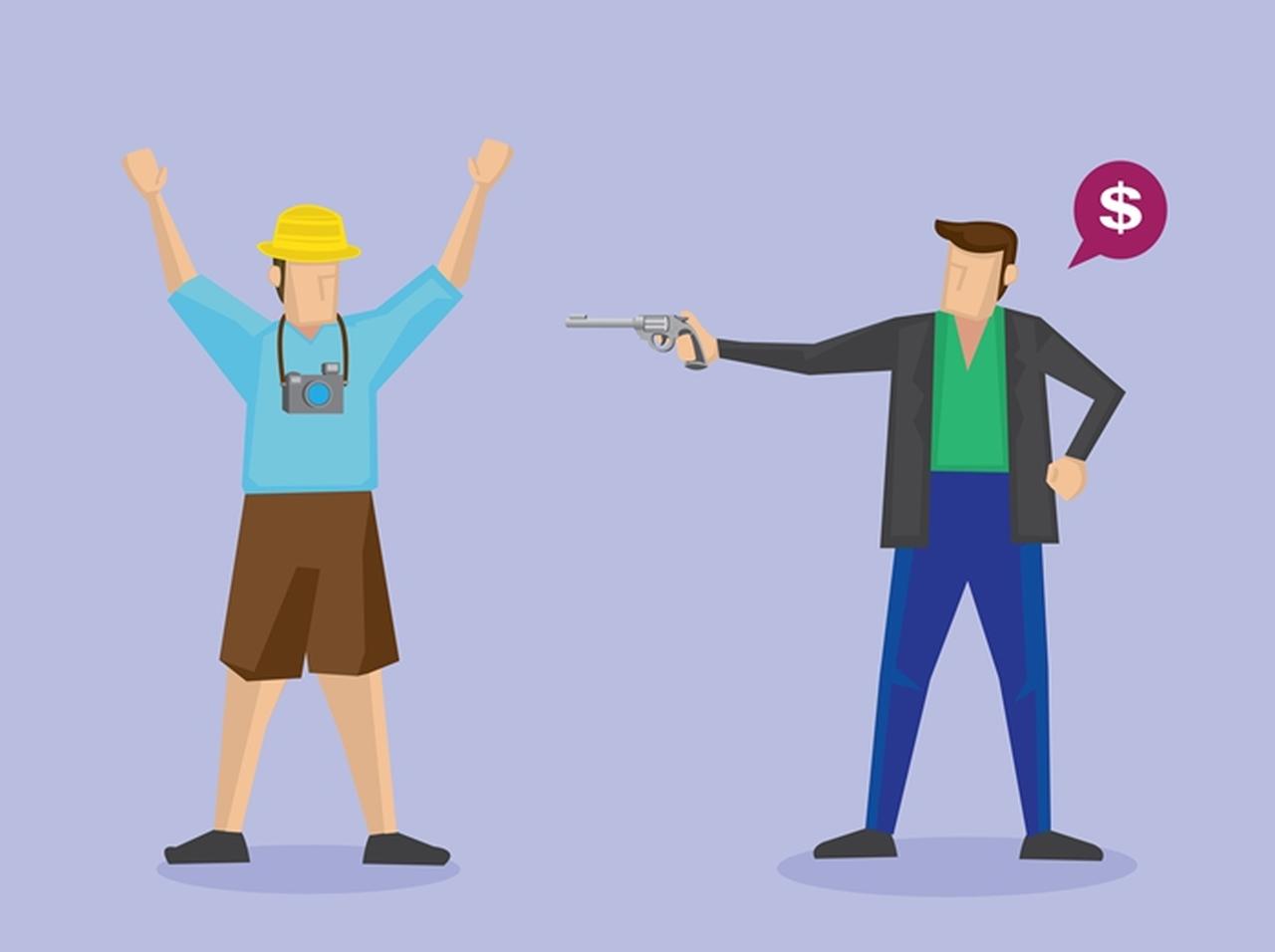 銃を持った強盗に襲われた男性が「死守」したものにあ然