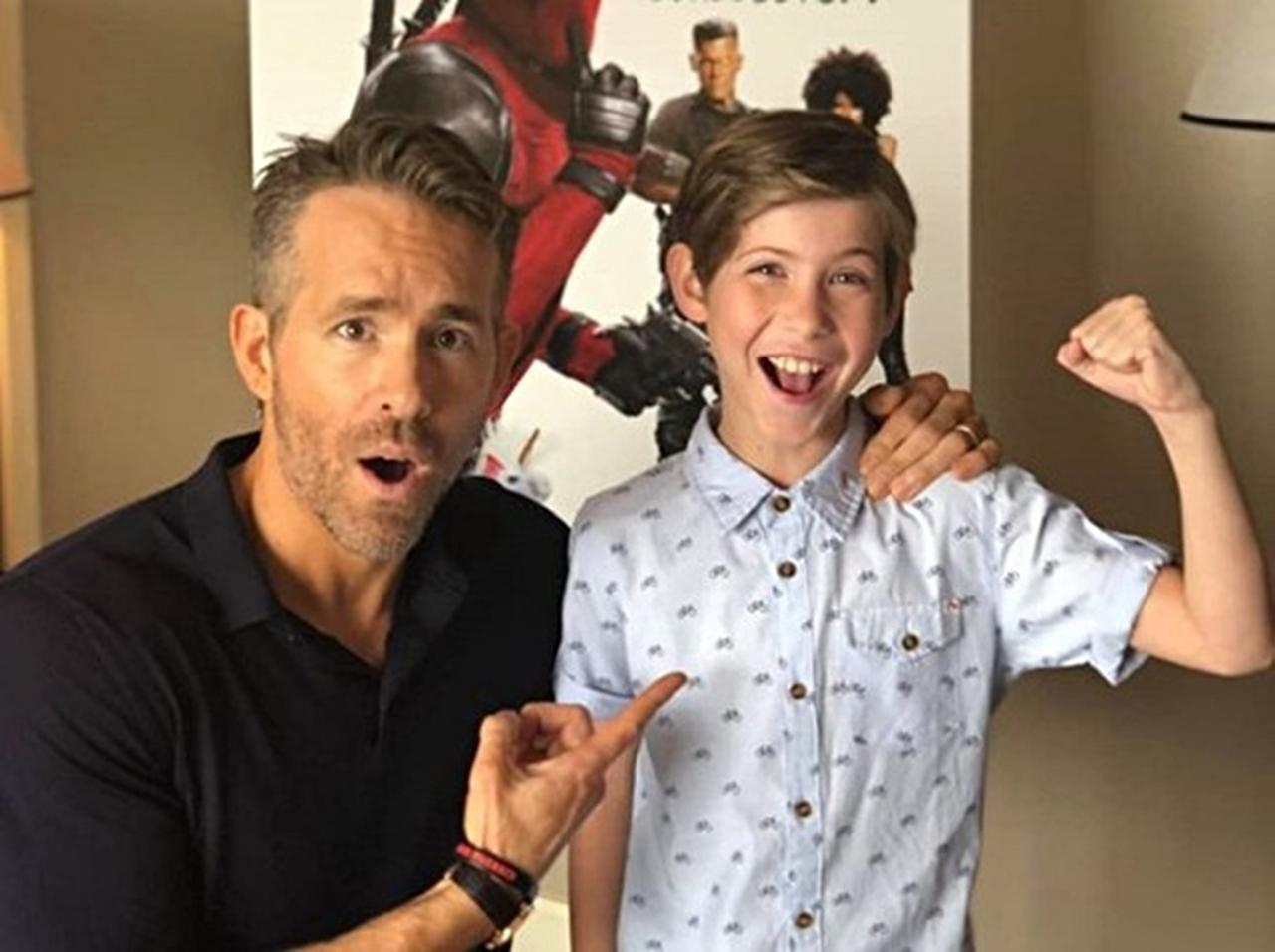 日本で「デッドプール狩り」したジェイコブ・トレンブレイ、ついにライアン・レイノルズに会う