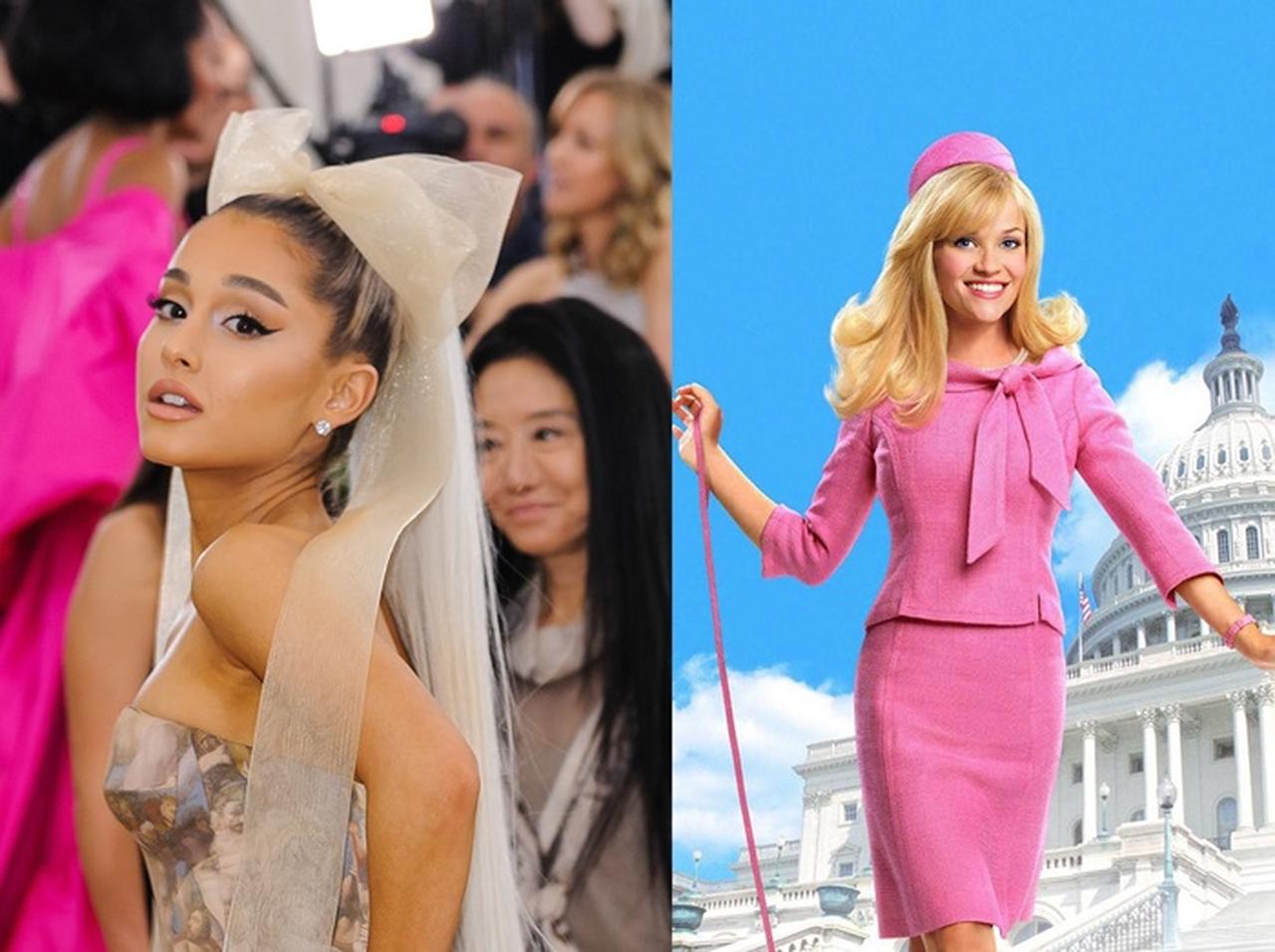 アリアナ・グランデが『キューティ・ブロンド』の「あの役」を真似するとこうなる