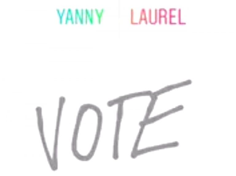 論争が白熱する「Yanny」or「Laurel」の文字バージョンが登場?