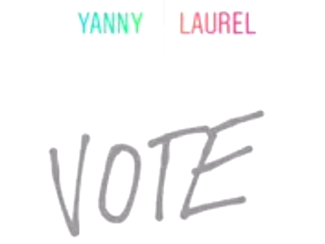 論争が白熱する「Yanny」or「Laurel」の文字バージョンが登場?