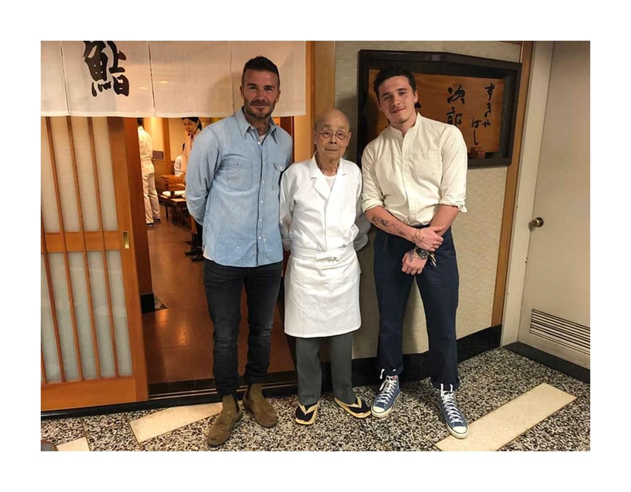 ベッカム親子が来日、さっそく長年の夢だった「アノ場所」へ