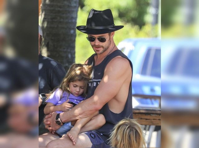 クリス・ヘムズワース5歳娘の「パパっ子」ぶりが愛おしい