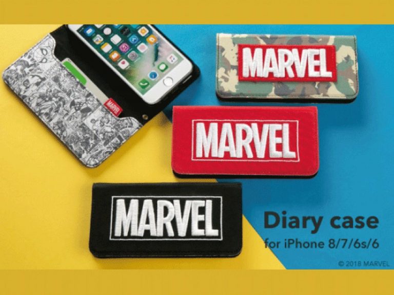 マーベルの耐衝撃スマホケース。高さ1.2mからの落下衝撃テストクリア