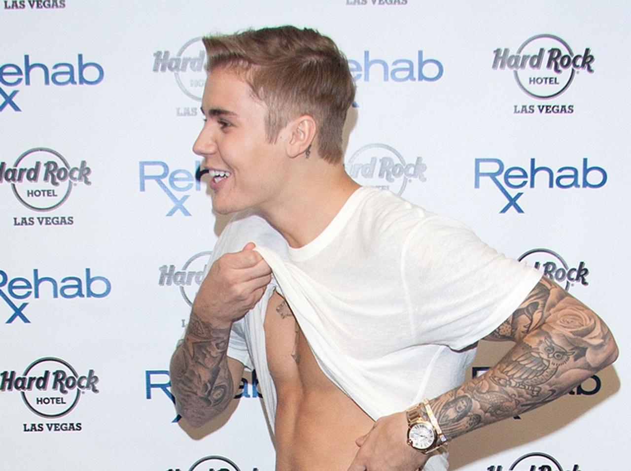 ジャスティン・ビーバー、用心棒に「アレ」の大きさをイジられる