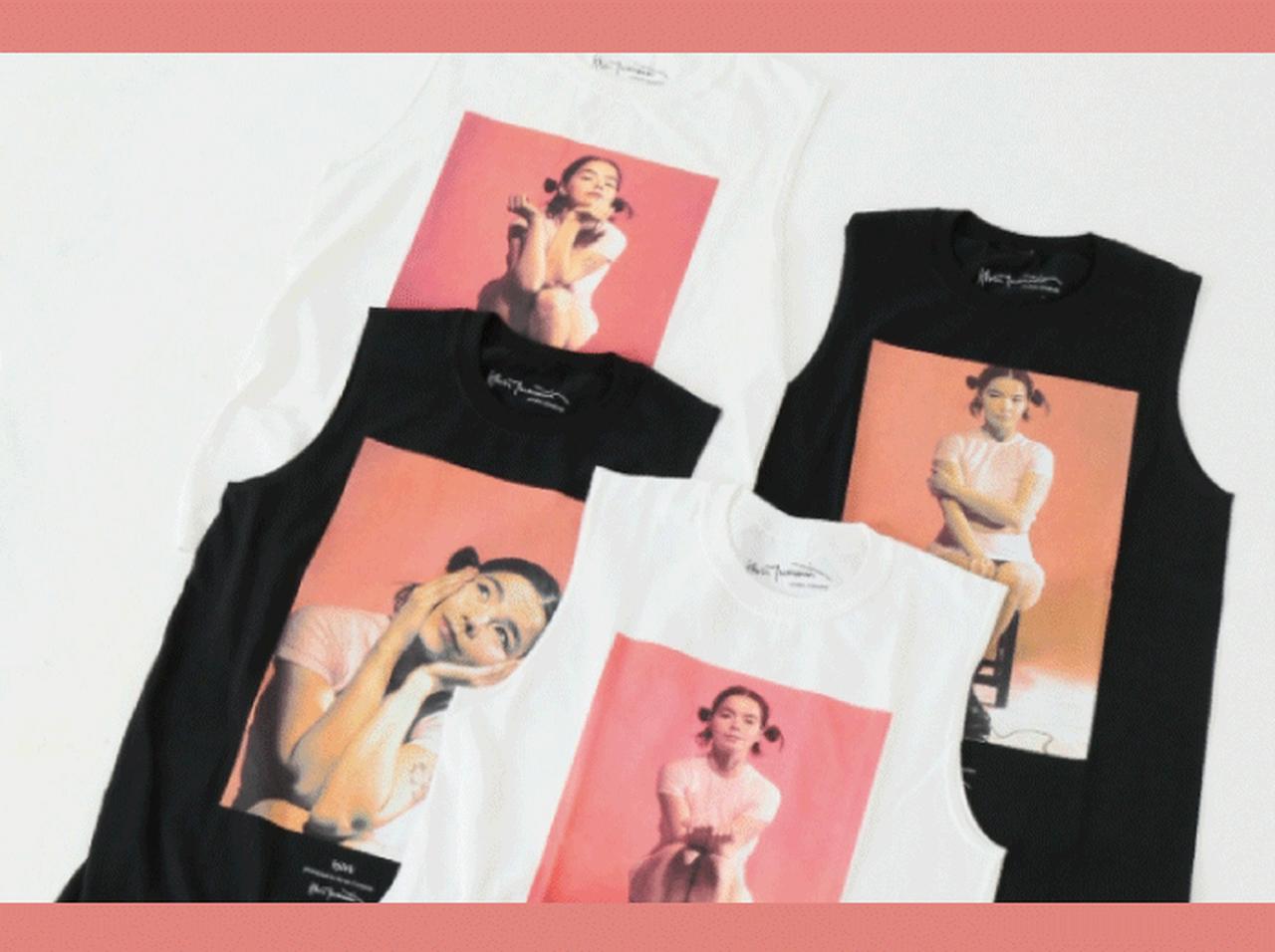 ビョークとケヴィン・カミンズコラボＴシャツ第二弾