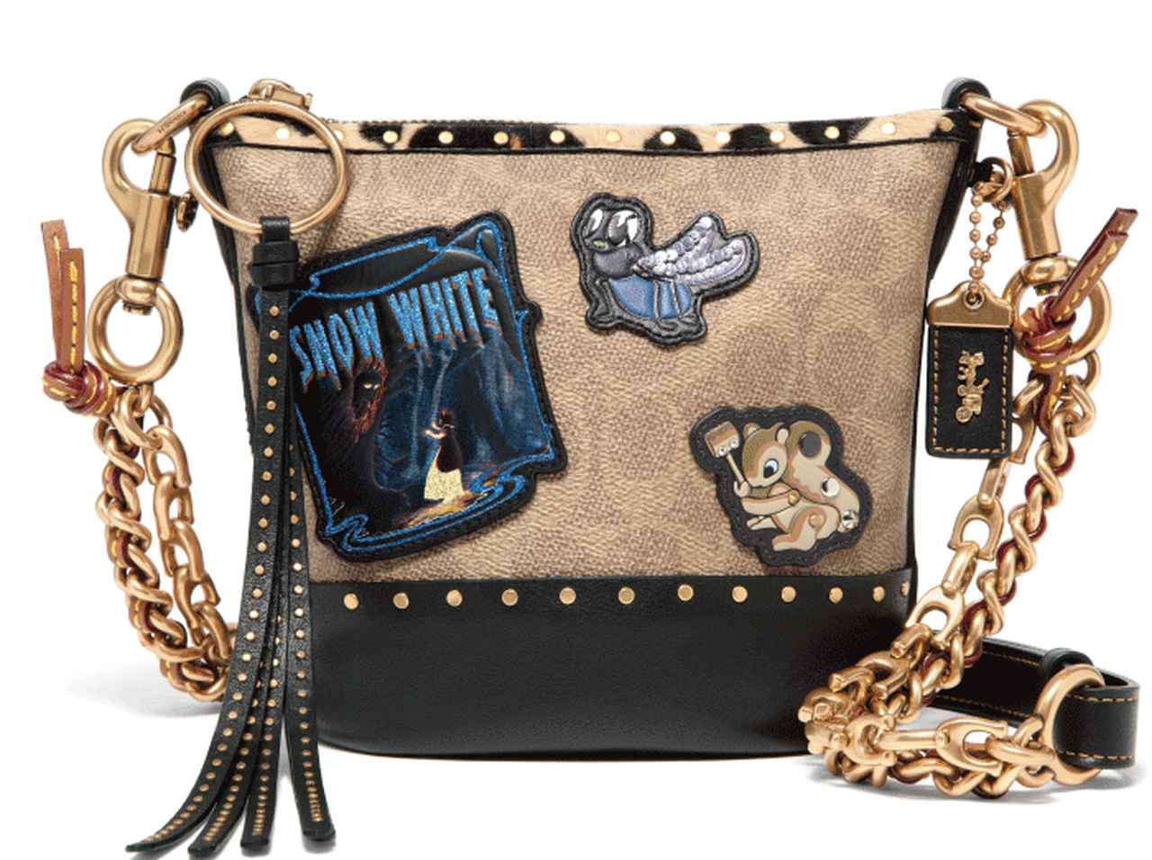 ディズニー×コーチの特別コラボは『白雪姫』や『眠れる森の美女』などダークなコレクションに