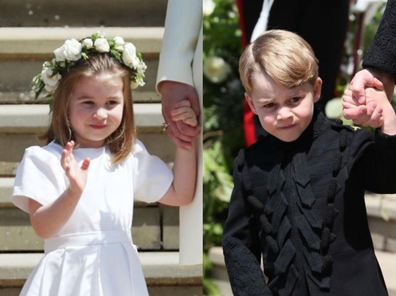 ジョージ王子とシャーロット王女が「一人前」に務めたロイヤル・ウェディングでの役割とは?【写真】