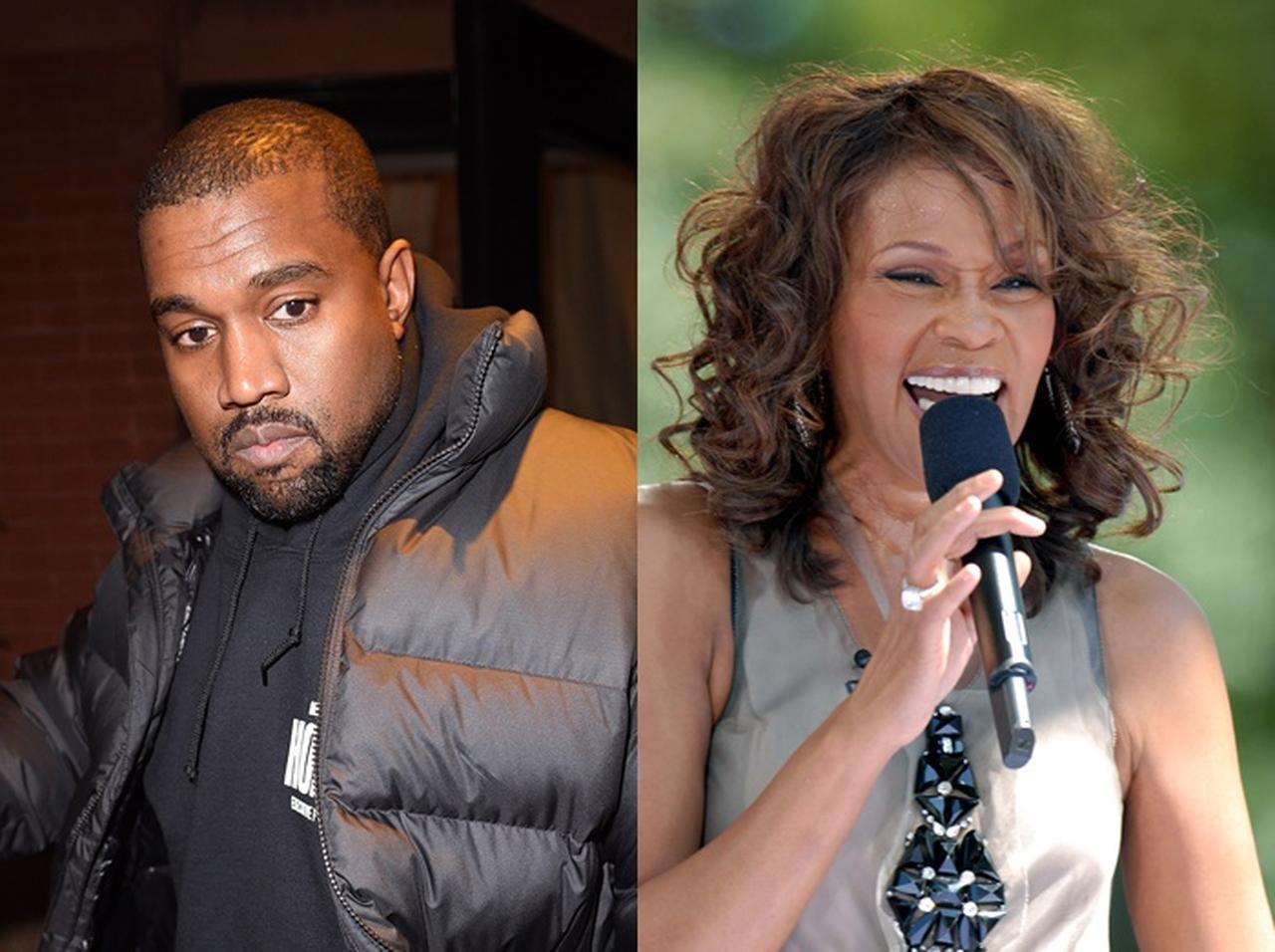 カニエ・ウェスト、故ホイットニー・ヒューストン「薬物まみれの写真」を900万円超で購入