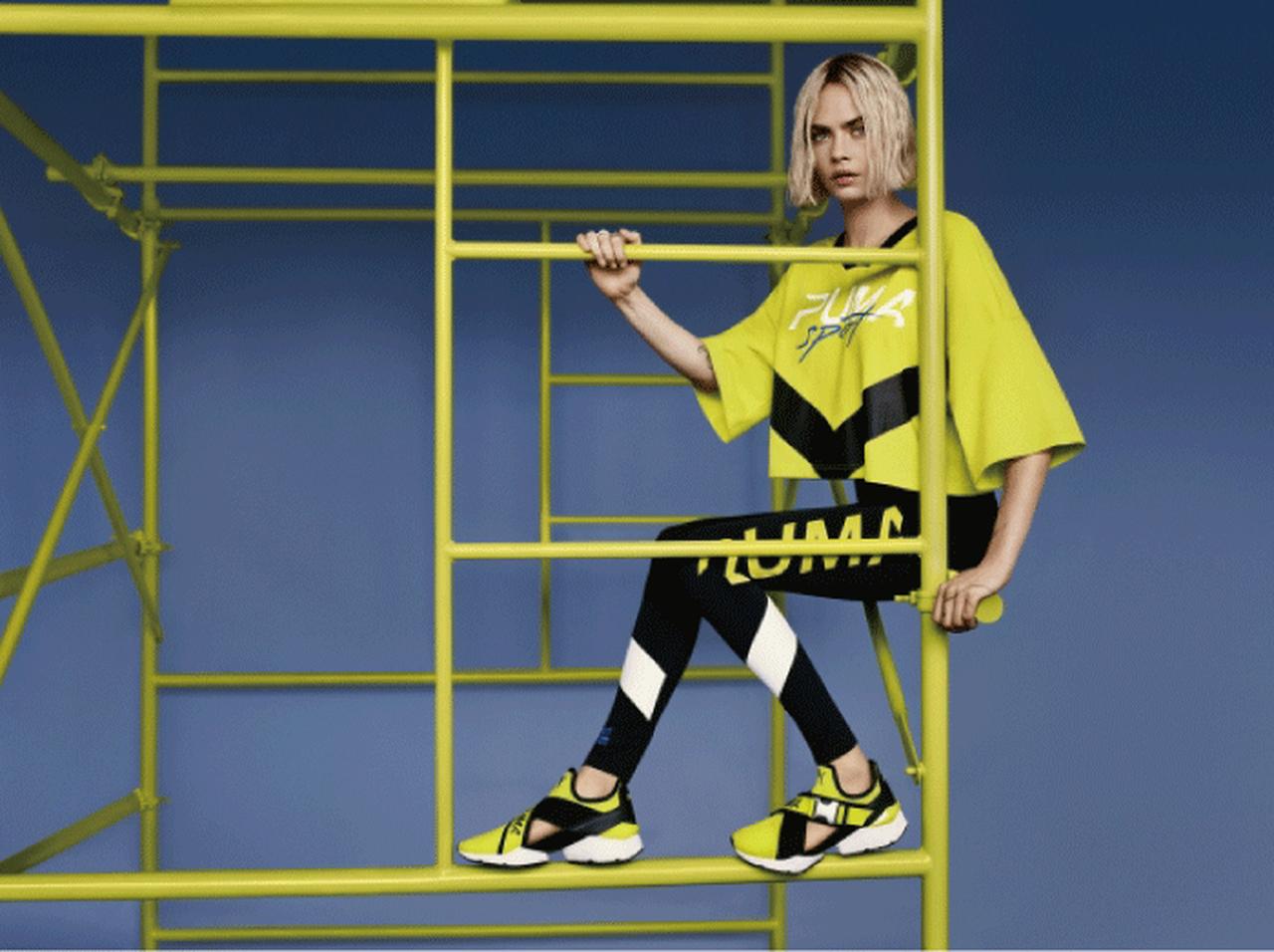 プーマ新作、ミューズ EOS登場。ミューズは引き続きカーラ・デルヴィーニュ