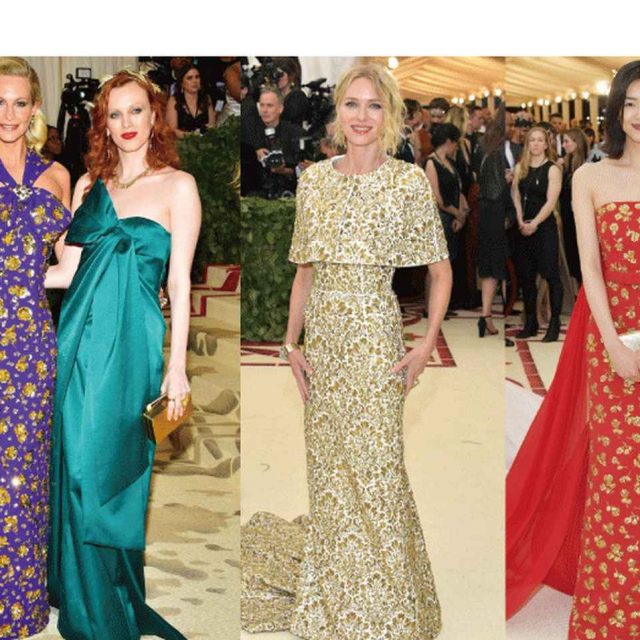 人気セレブたちがマイケル・コース コレクションのカスタムドレスを纏ってメットガラに出席