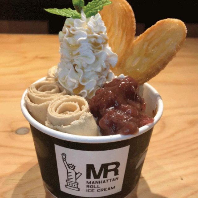 原宿で行列のロールアイス店、マンハッタンロールが、名古屋にオープン！