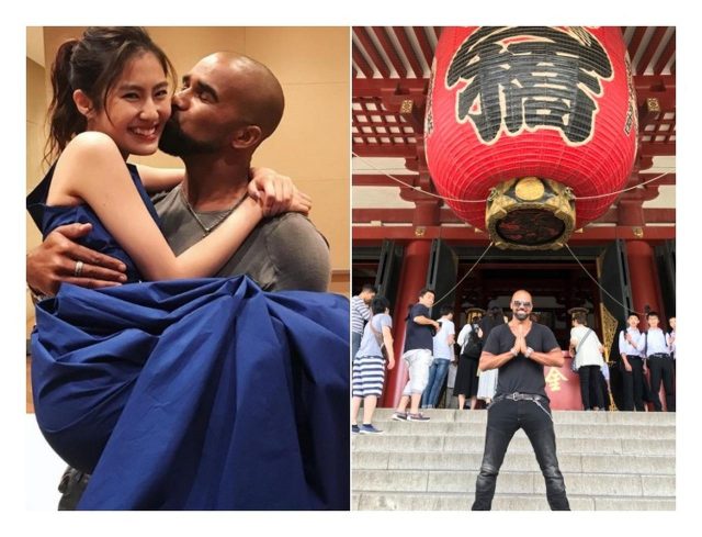 シェマー・ムーア来日中！浅草観光、商品の値段にびっくり、日本女子とたわむれ