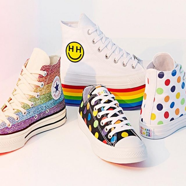 マイリー・サイラス×ConverseコラボのLGBTスニーカーが可愛い