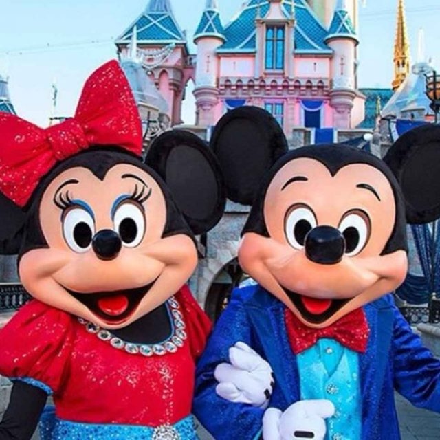 ディズニーランドで聴覚障害の子供を見つけたミッキー&ミニーが神対応