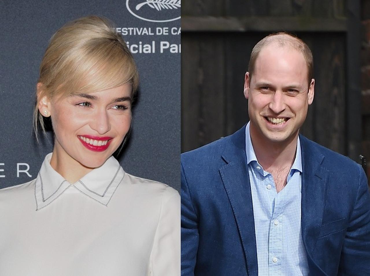 エミリア・クラーク、ウィリアム王子との初対面で「ある一言」が言えず大恥をかく