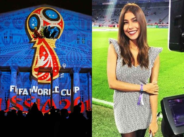 サッカーW杯、女性レポーターへの「卑猥な行為」が生中継される
