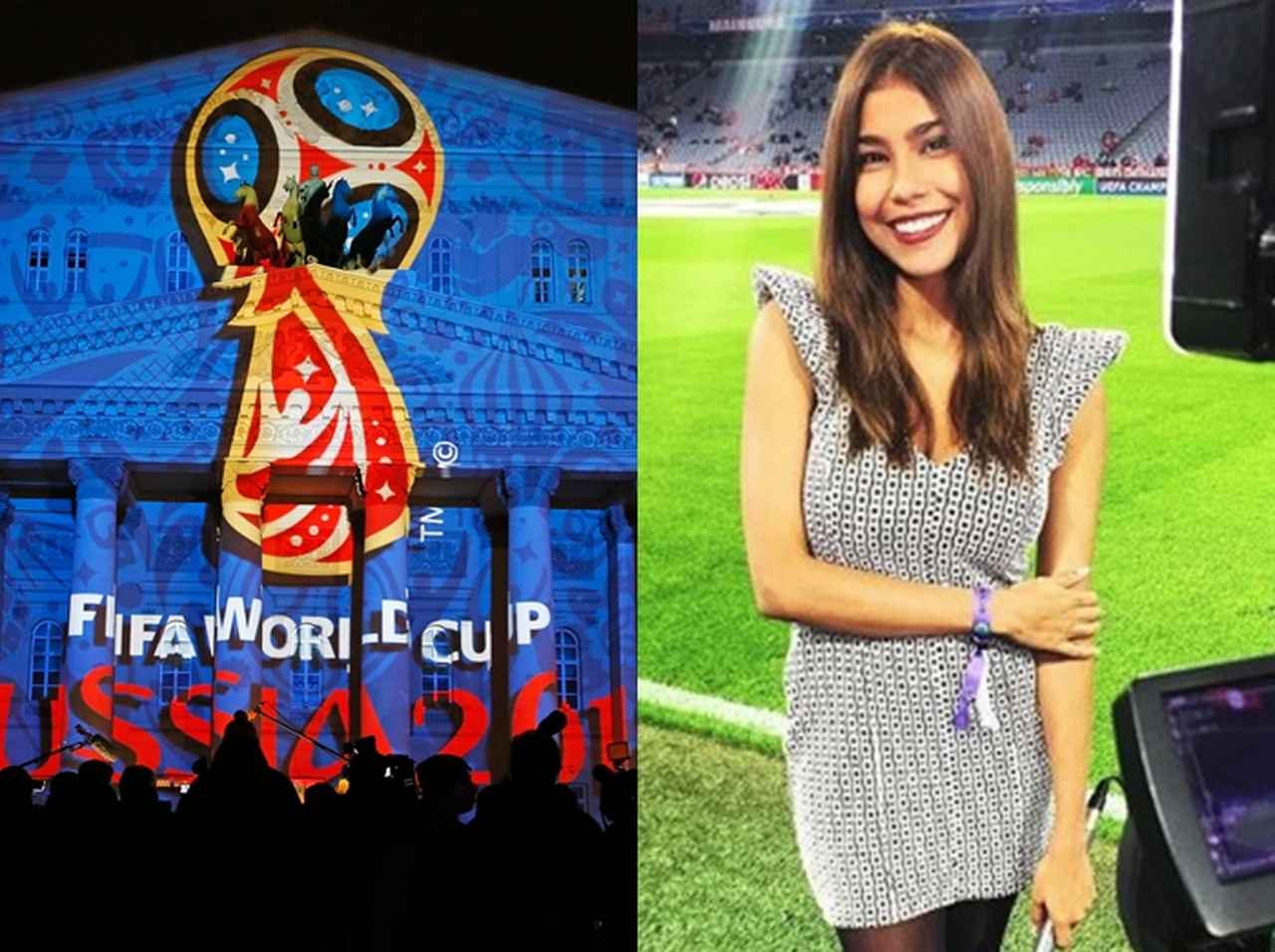 サッカーW杯、女性レポーターへの「卑猥な行為」が生中継される