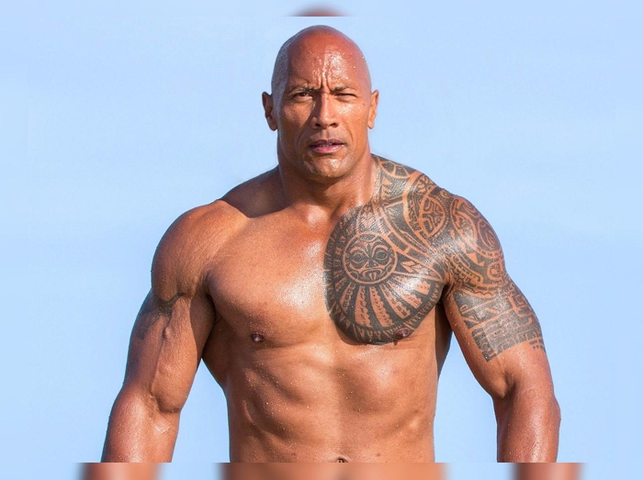 ドウェイン・ジョンソンとジムで一緒に「トレーニング」した結果