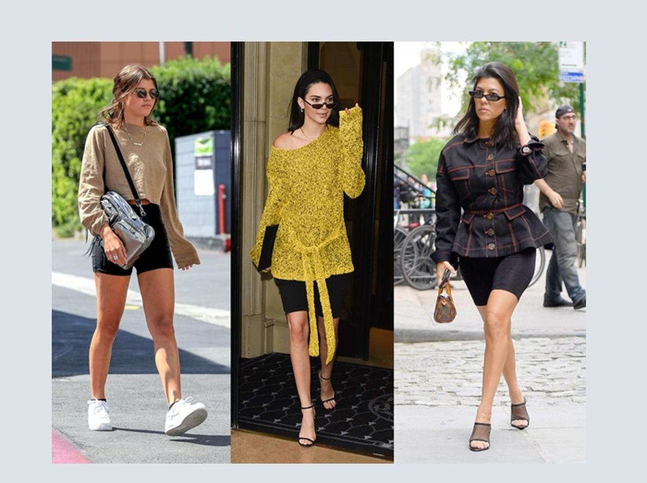 「サイクリングパンツ」が海外セレブの間で注目トレンドに！オシャレなコーデを拝見