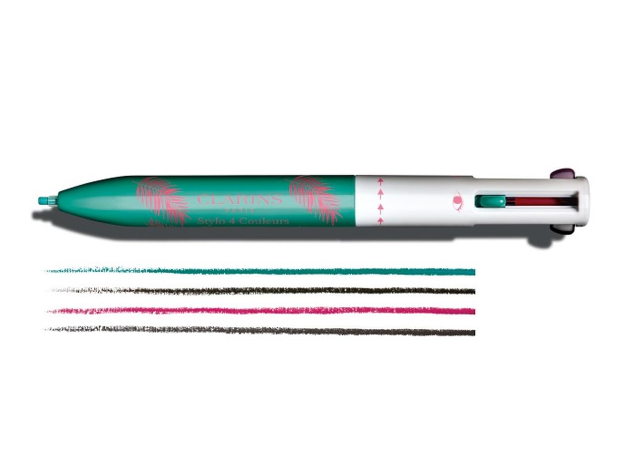 クラランスの「ボールペン型コスメ」に夏メイクに映える新色登場♡