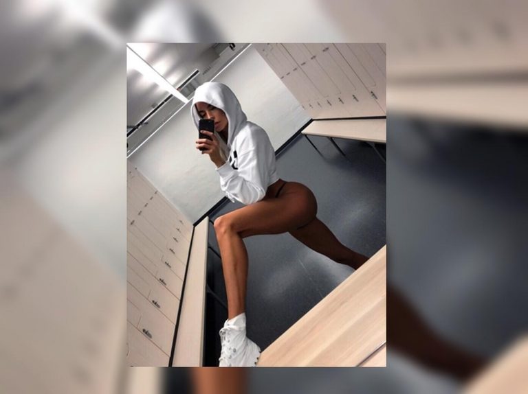 これは現実!?脅威の脚の長さを誇る女性ボディビルダーが登場