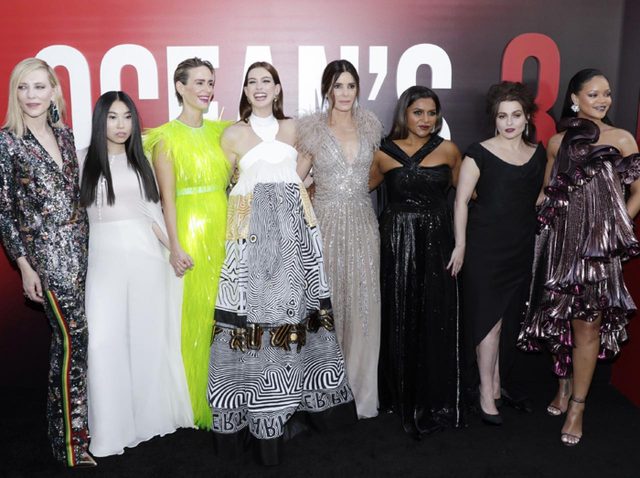 『オーシャンズ8』世界プレミアに豪華セレブが大集結！着こなしをチェック