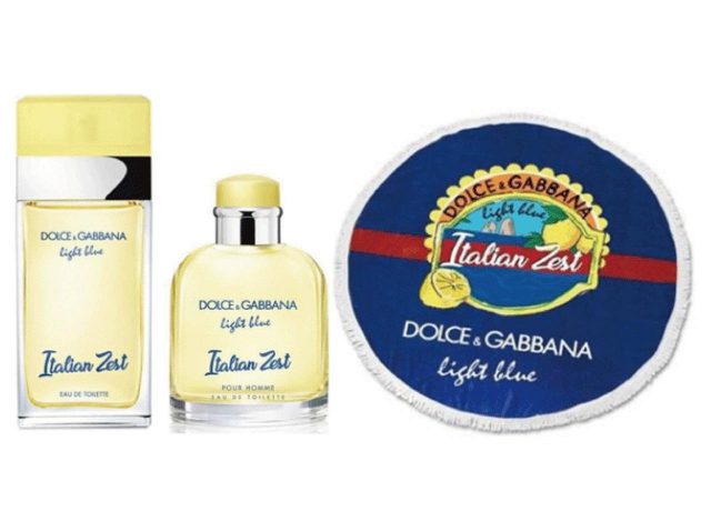 ドルチェ＆ガッバーナ新香水キャンペーン、ビーチタオルをプレゼント