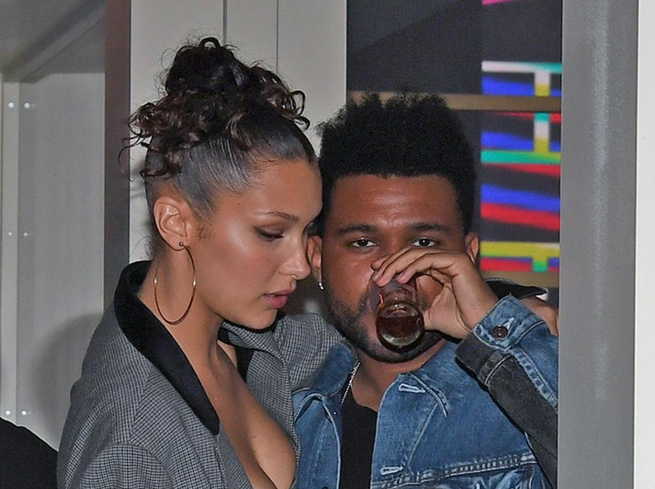 ベラ・ハディッド&ザ・ウィークエンドが日本で「豪遊」、プライベートジェットで帰国