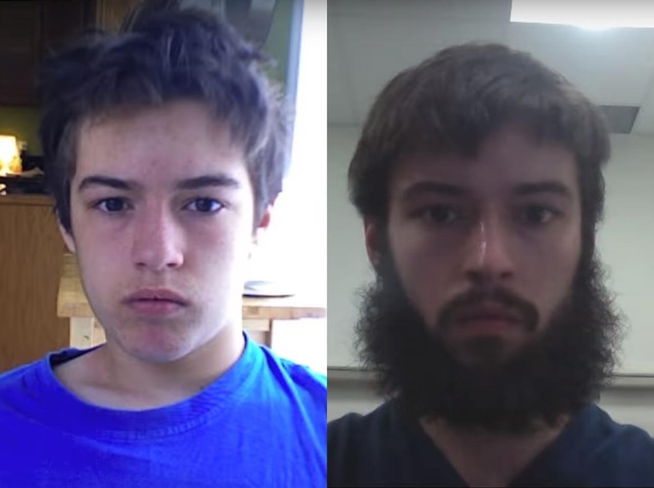 12歳から10年間毎日セルフィーを撮り続けた男の軌跡【映像アリ】