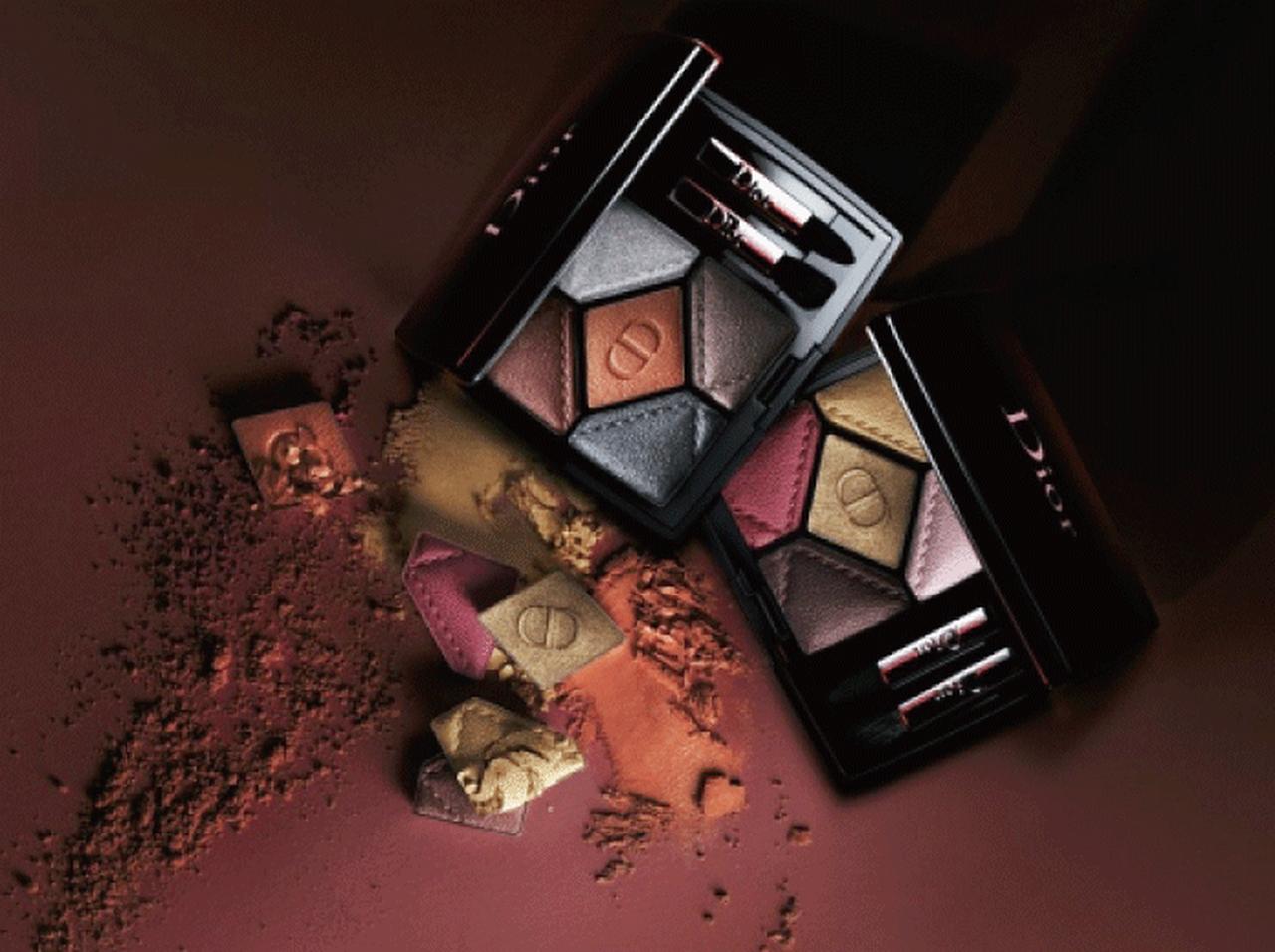 ディオール人気のアイシャドウに新作カラー!燃えるような赤からスモーキーまで