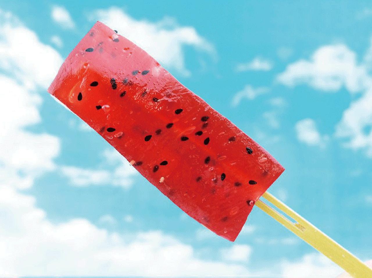 セレブも注目するスイカが「西瓜わらび餅」に！
