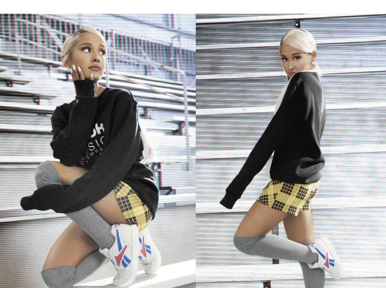 アリアナ・グランデが着る、リーボックの新ルックが公開