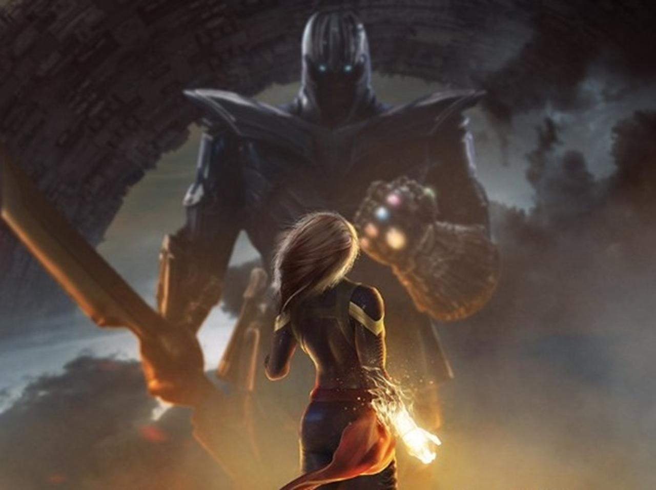 『アベンジャーズ4』×『キャプテン・マーベル』のファン作品にワクワクが止まらない