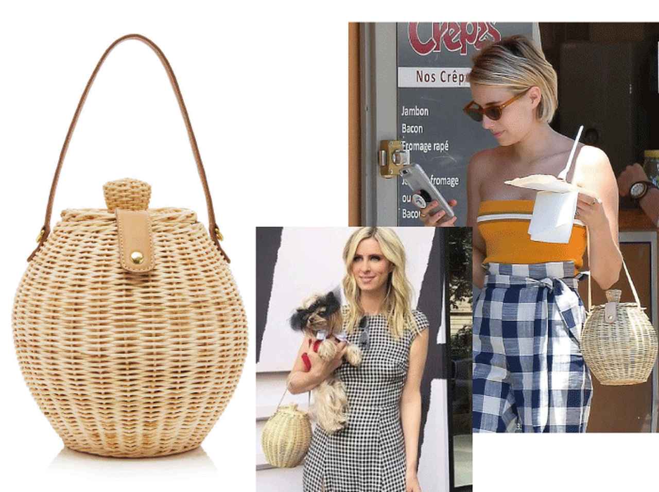 絶妙なフォルム♡ ウラ・ジョンソンのカゴバッグにセレブが夢中