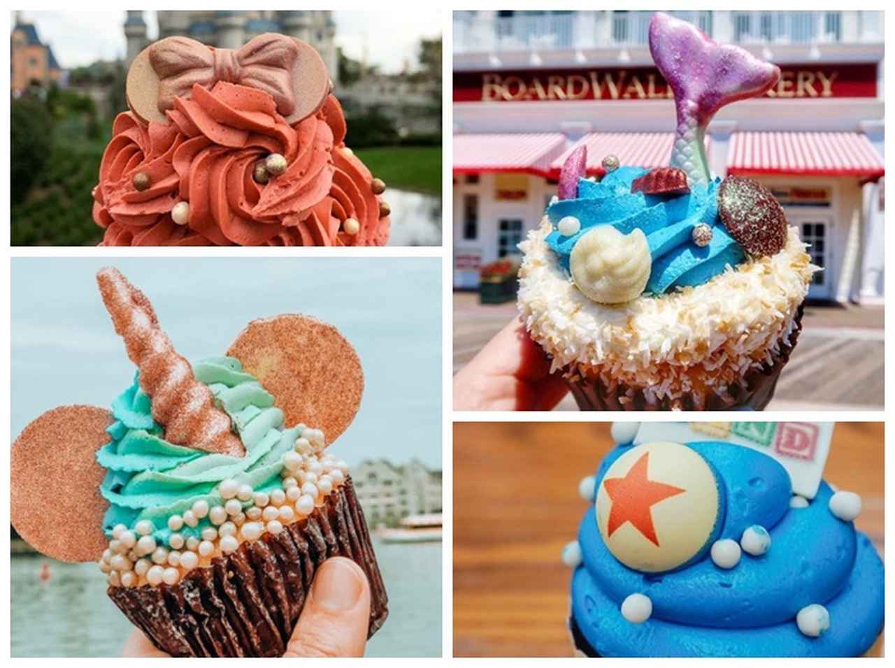 ディズニーランドの「カップケーキ」が可愛すぎる！